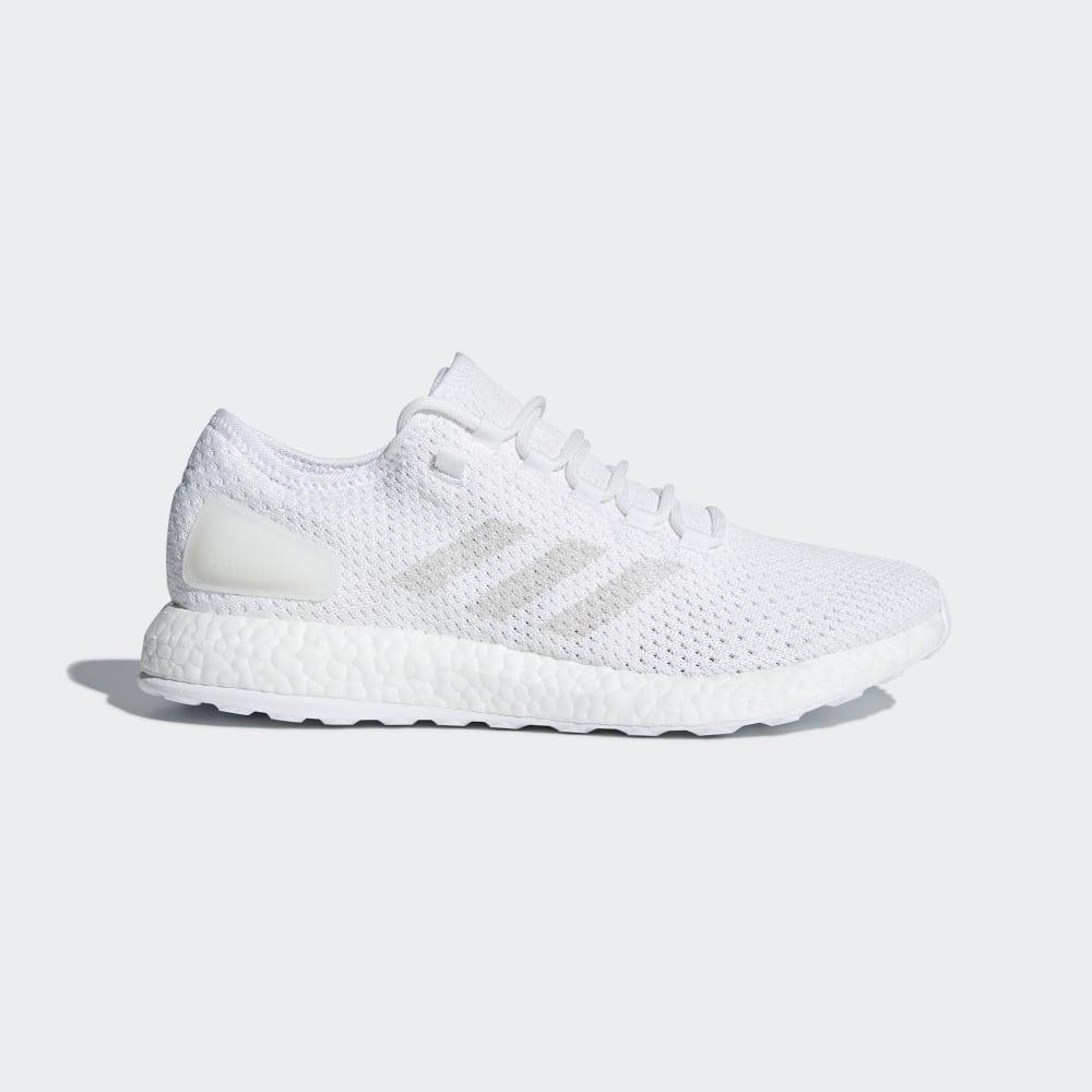 Adidasi Alergare Adidas Pureboost Clima Barbati Romania - Albi/Gri BY8897